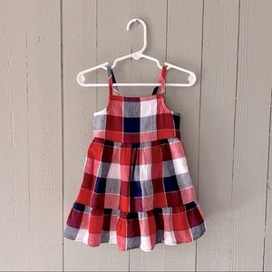 Old Navy Patriotic Plaid Dress